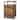 Costway Mobile File Cabinet 2 Drawer Printer Stand w/Open Shelf for - Rustic Brown, Black - See Details