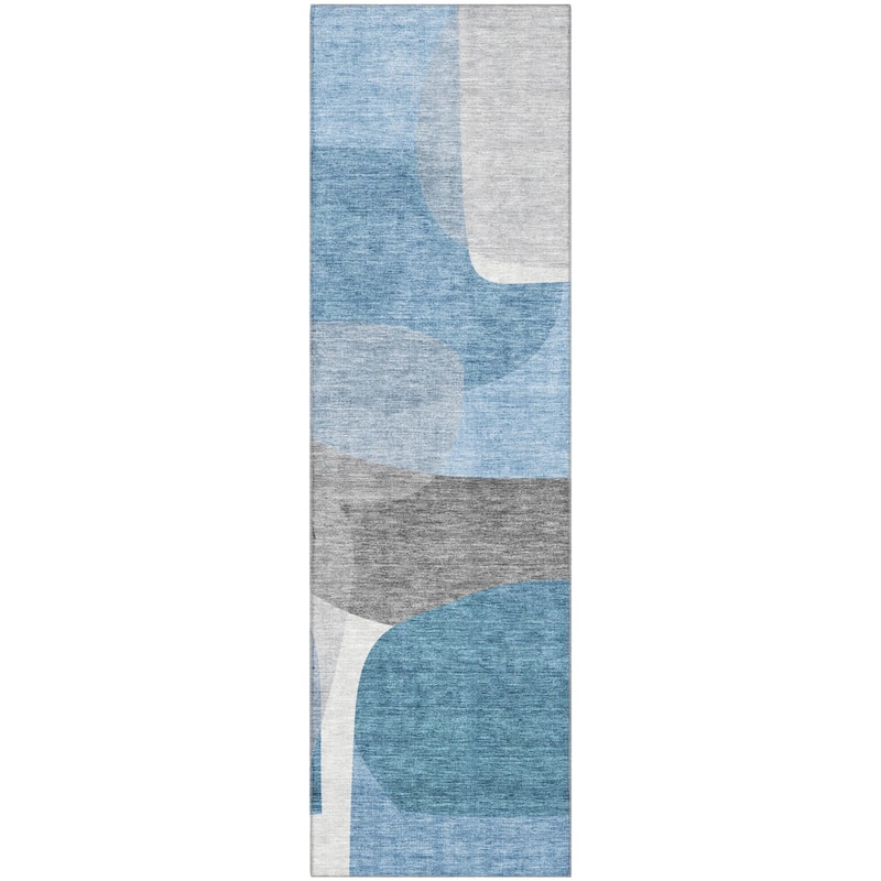 Premium Washable Super Soft Contemproary Retro Mayfield Rug