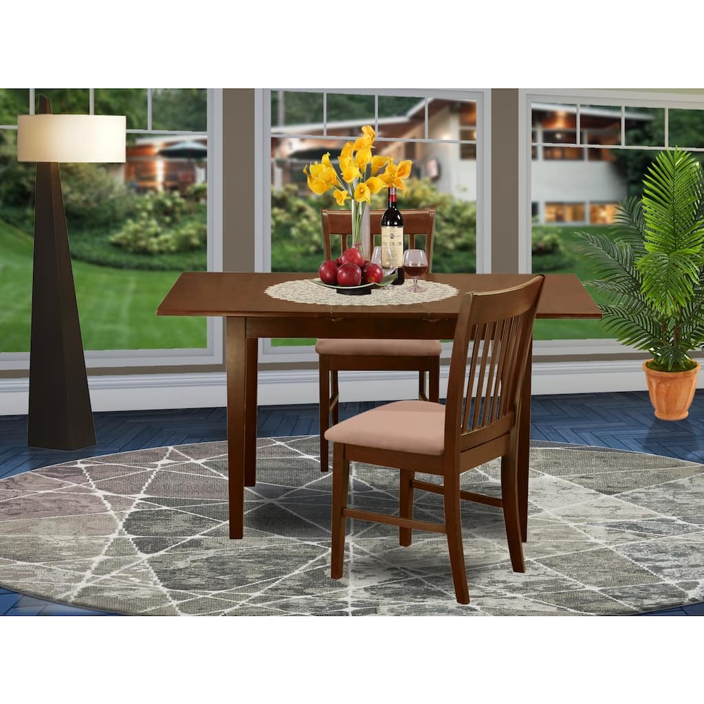 Dinette Set Table with Chairs - Small Kitchen Dining Table Set - Modern Design
