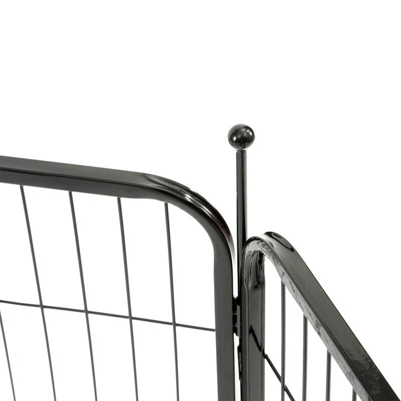 Portable 6-Panel Metal Indoor Dog Playpen