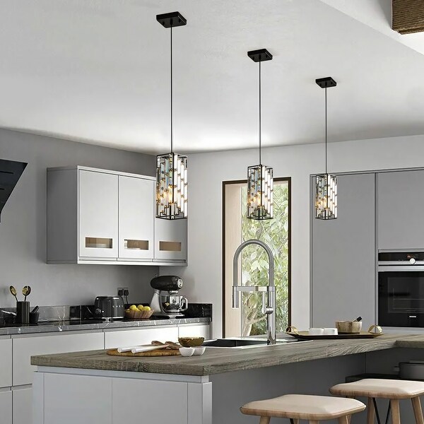 Crystal bar ceiling light on sale