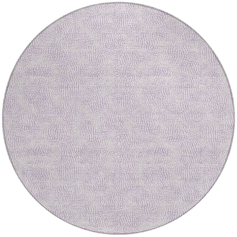 HomeRoots Geometric Transitional Rectangle Outdoor Rug