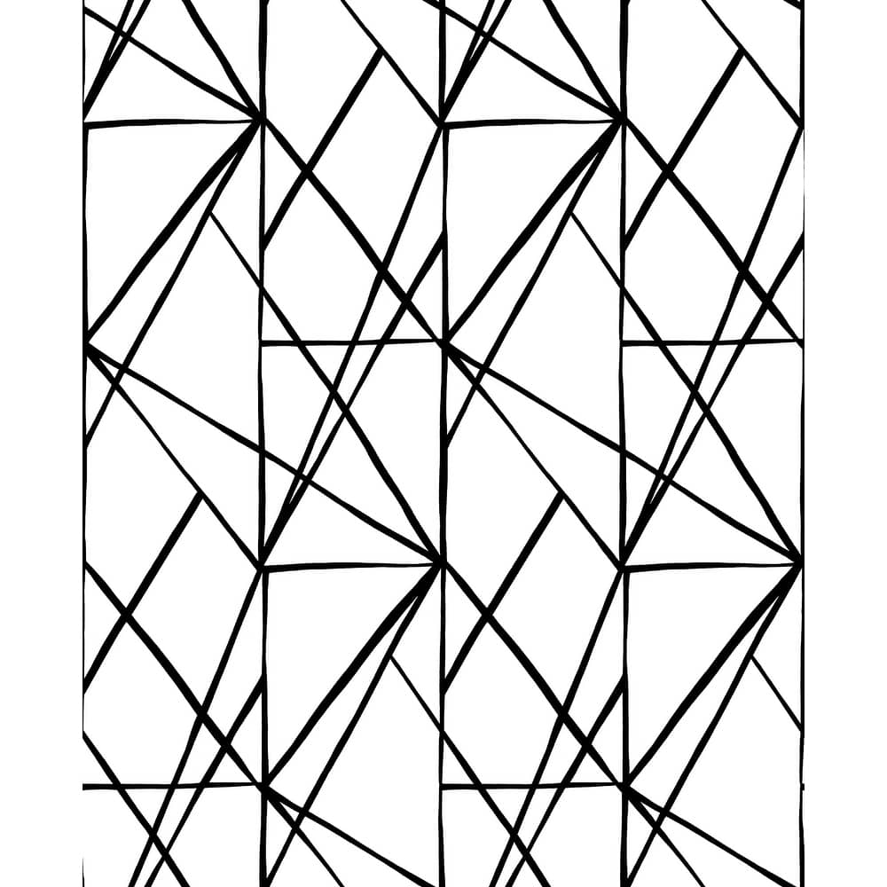 NextWall Quartz Geo Peel and Stick Wallpaper