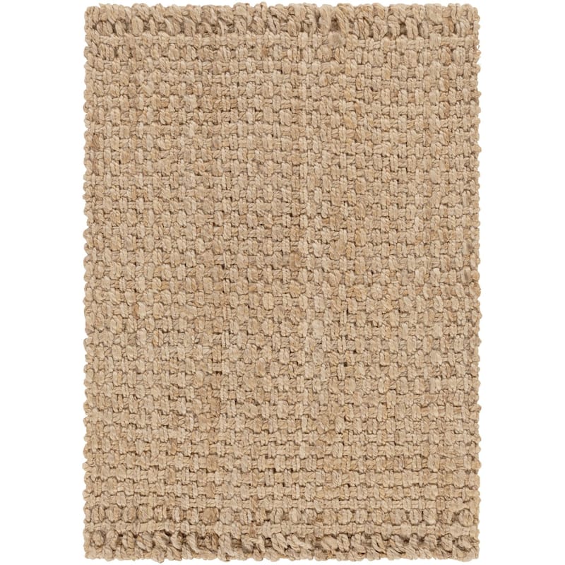 Livabliss Jute Woven Casual Solid Area Rug