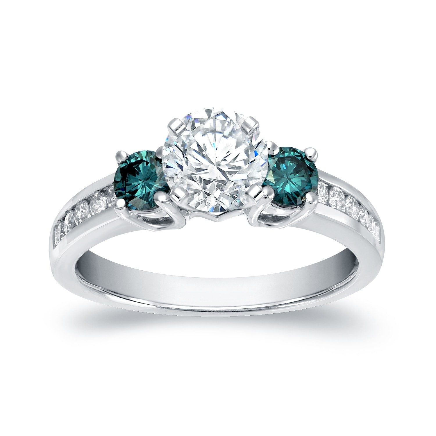 Blue Diamond Engagement Rings Australia / Blue Diamond Engagement Rings