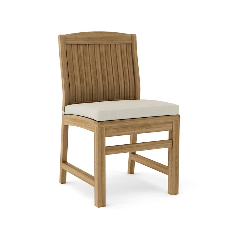 Sahara Teak Outdoor Dining Chair - N/A