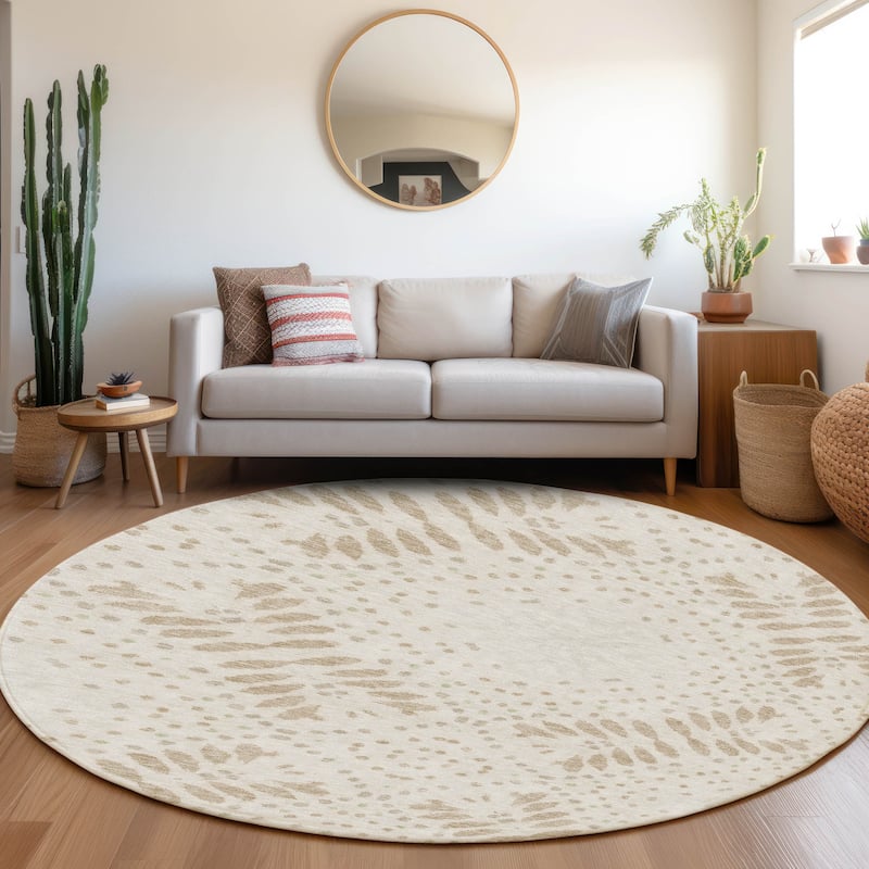 Machine Washable Indoor/ Outdoor Chantille Global Boho Rug