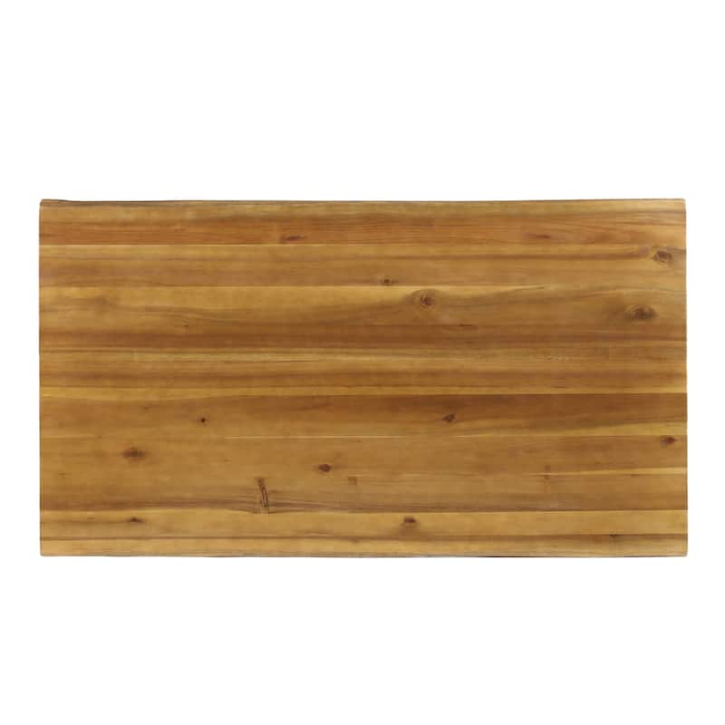 Sanibel Outdoor Acacia Wood Coffee Table by Christopher Knight Home
