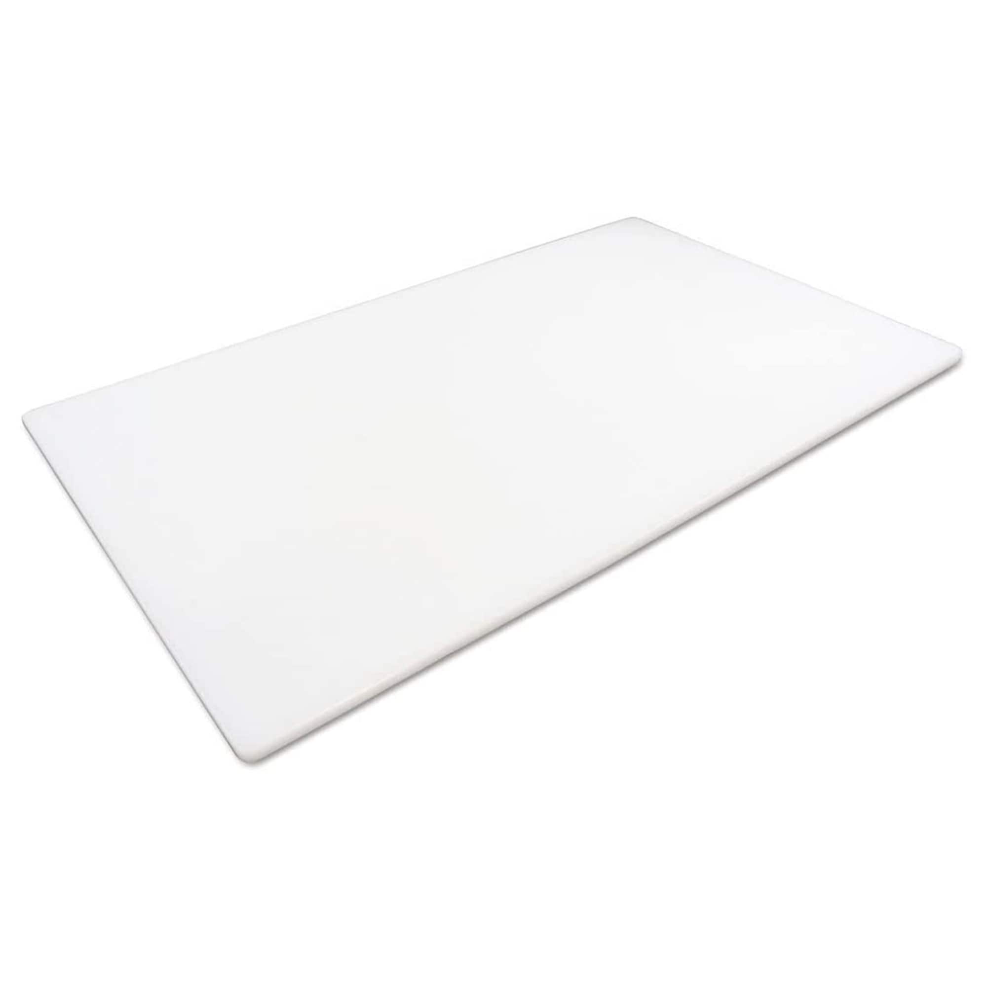 Thirteen Chefs Large Cutting Board for Chopping - Plastic, Red, 18 x 12 x  0.5 Inch