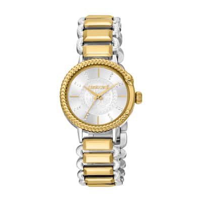 Roberto Cavalli Women RC5L020M0085 Quartz Watch - Two-Tone