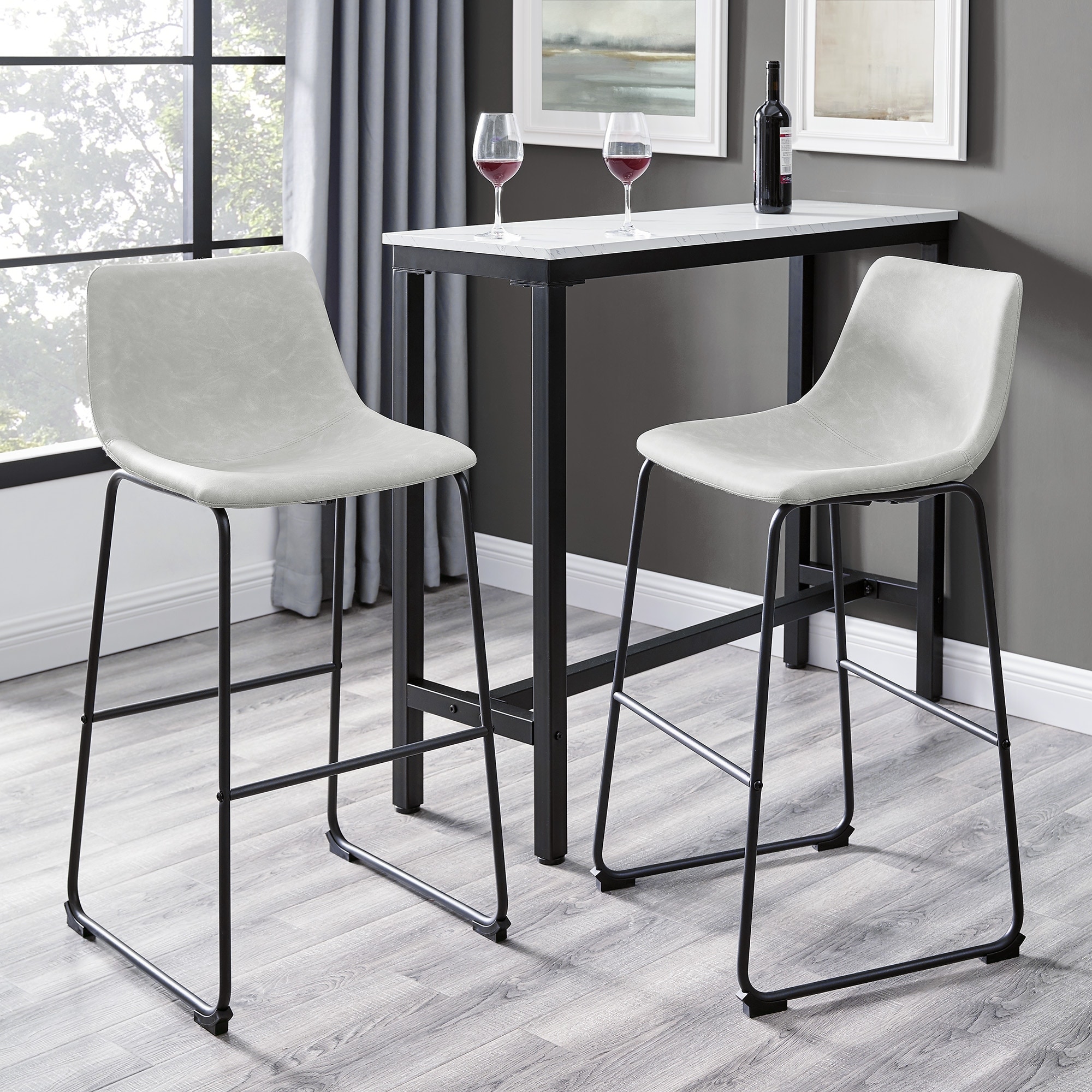 Carbon loft prusiner faux leather counter stool deals