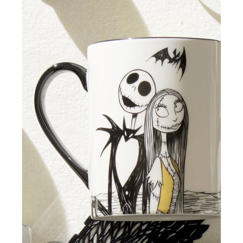 Lenox Nightmare Before Christmas Mugs, Set of 4