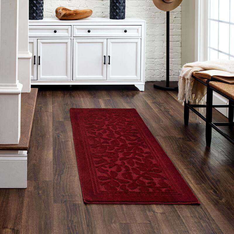 Mohawk Home Wellington Botanical Machine Washable Area Rug