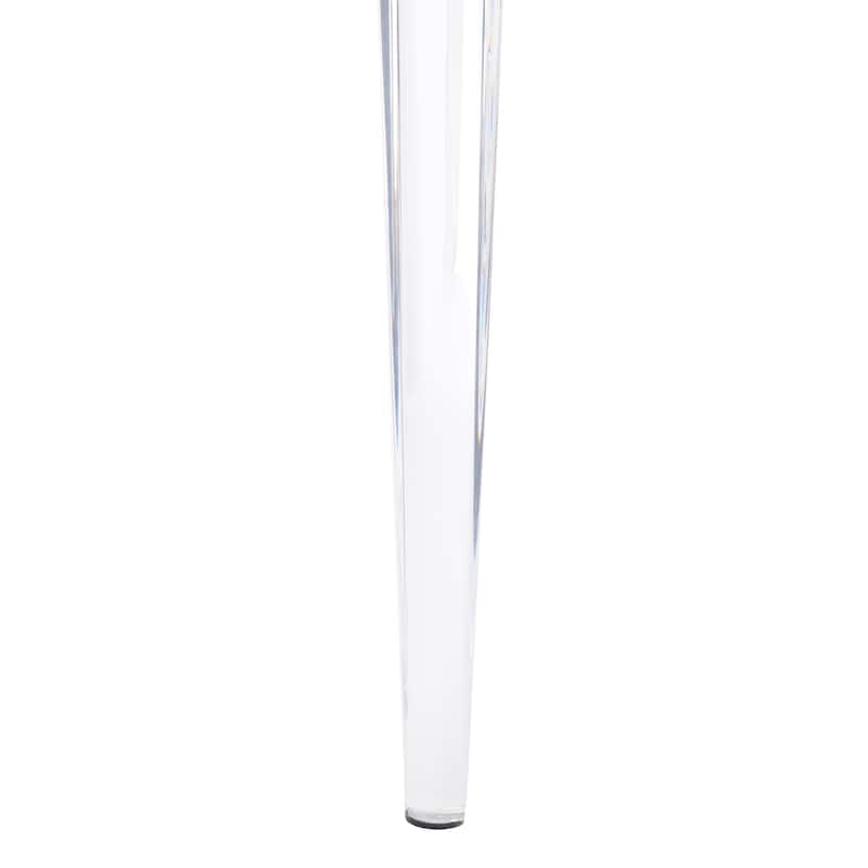 SAFAVIEH Couture Vesile Acrylic Leg Dining Chair - 22"W x 28"D x 38"H