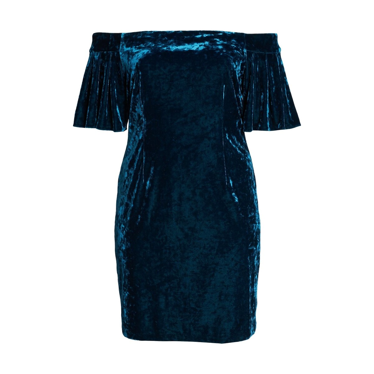 velvet sheath dress eliza j