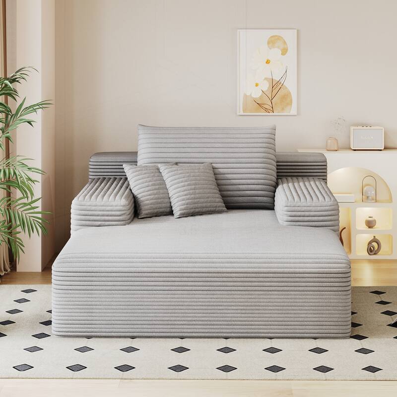 Comfortable Oversized Sofa Bed for Relaxation and Multipurpose Use