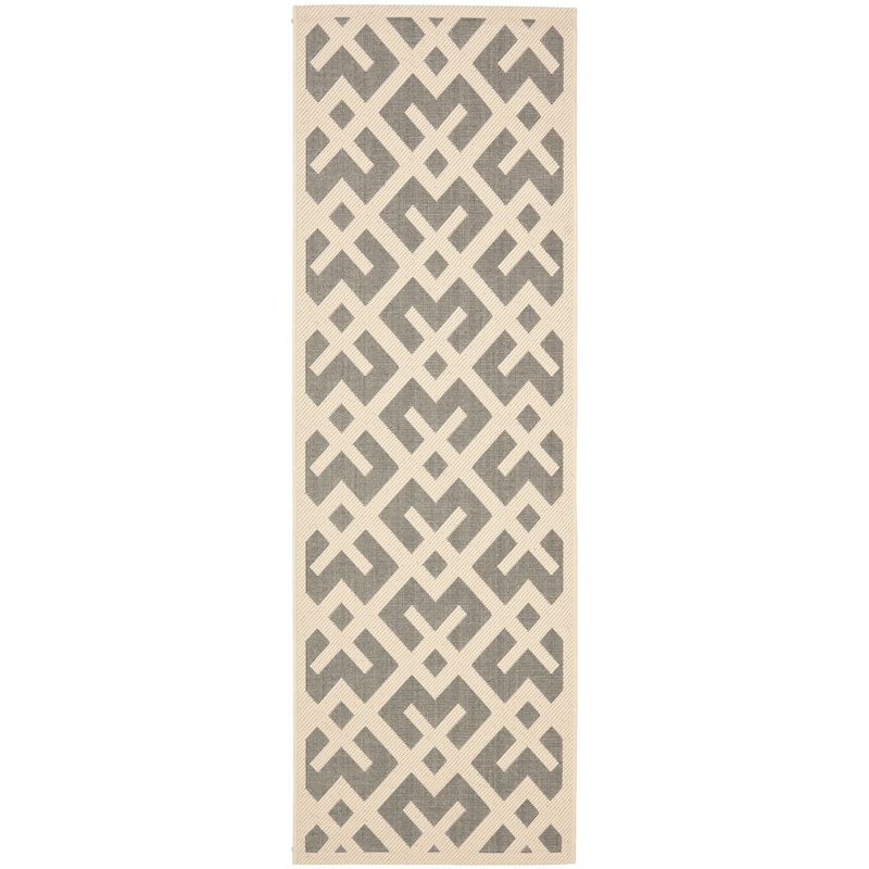 SAFAVIEH Courtyard Sytske Indoor/ Outdoor Waterproof Patio Backyard Rug