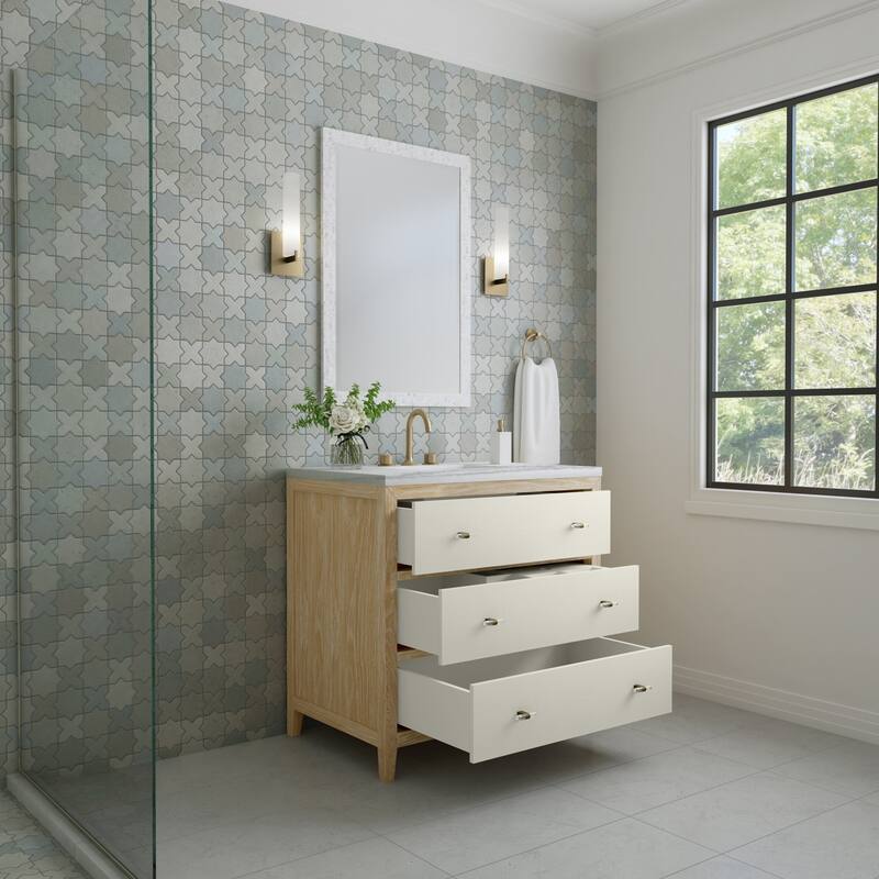 James Martin Vanities D604-V36-3AF Celeste 36" Single Basin Wood