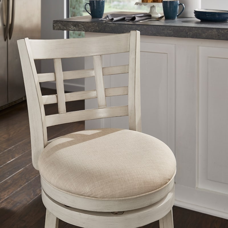 Verona Swivel 29-inch High Back Barstool by iNSPIRE Q Classic