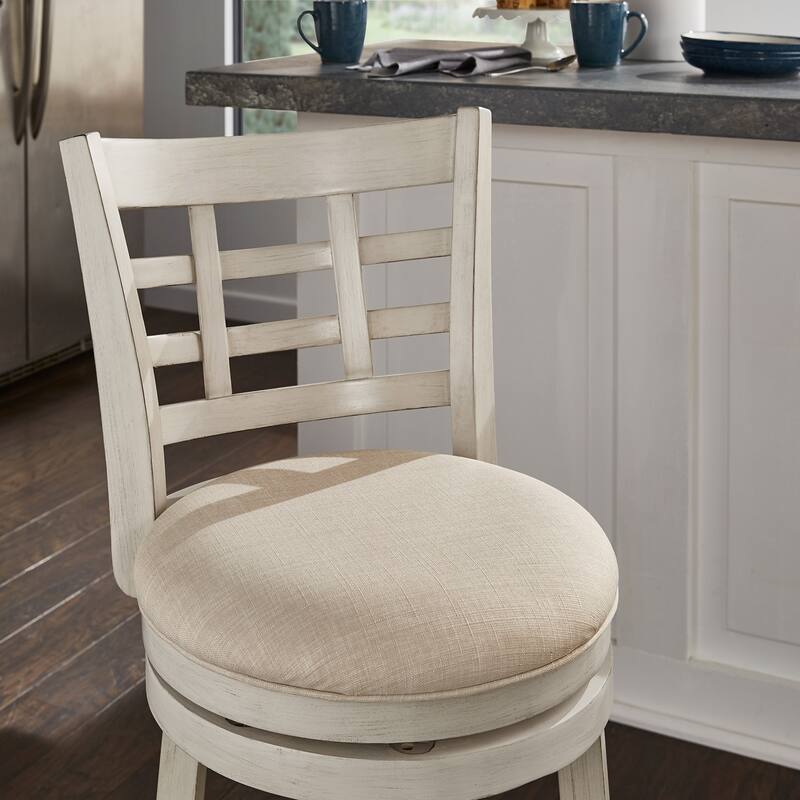 Verona Swivel High Back Counter Height Stool by iNSPIRE Q Classic