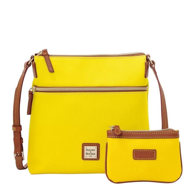 Dooney & Bourke Eva Crossbody W Med Wristlet (Introduced by Dooney & Bourke at $248 in Feb 2016) - Sunflower