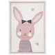 preview thumbnail 30 of 36, SAFAVIEH Carousel Kids Njomeza Bunny Rug
