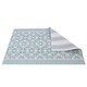 preview thumbnail 4 of 3, Victoria Soft Modern Reversible Rug - 96in L X 55in W