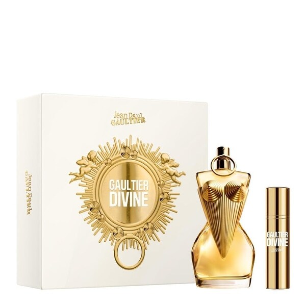 新品Jean Paul Gaultier Divine Gift Set Jean Paul Gaultier Gaultier Divine Eau de Parfum 3-Piece Gift Set