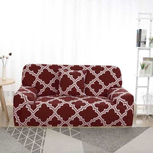 Stretch Slipcover Chair Loveseat Sofa Couch Protect Elastic Cover 1 2 3 4 Seater 