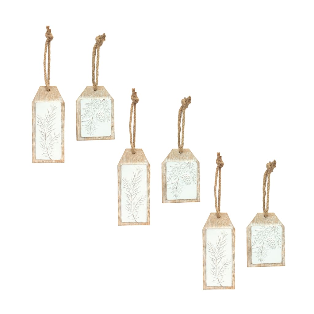 Pine Branch Tag (Set of 6)