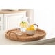 preview thumbnail 8 of 14, Kate and Laurel Cormont Rattan Serving Tray