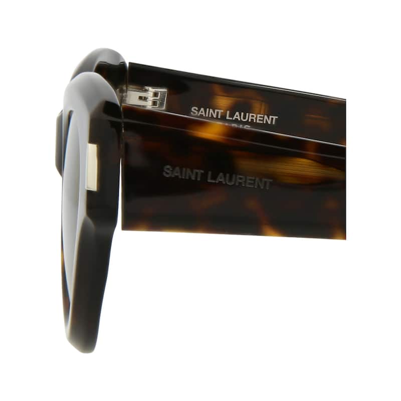 Saint Laurent Cat Eye-Frame Acetate Sunglasses - Havana Havana Grey