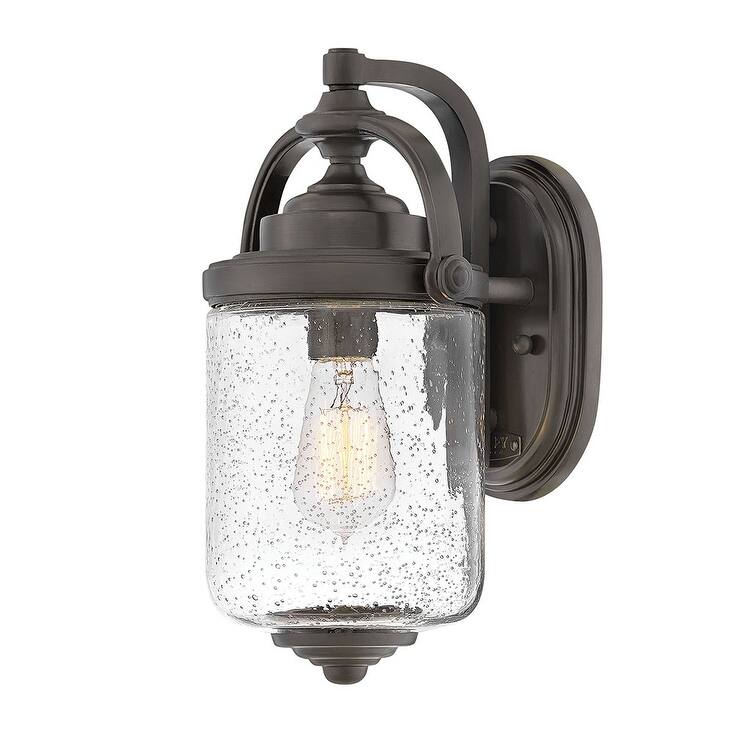 Hinkley Lighting Willoughby Single Light 14" Tall Coastal Elements - Oil Rubbed Bronze