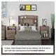 preview thumbnail 29 of 30, Prepac Astrid 6 Drawer Double Dresser for Bedroom, Wide Chest of Drawers, Bedroom Furniture,Traditional Furniture