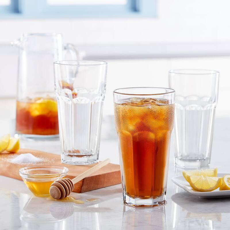 Libbey Gibraltar Iced Tea Glasses, 22-ounce, Set of 12 - Set of 12 - Set of 12
