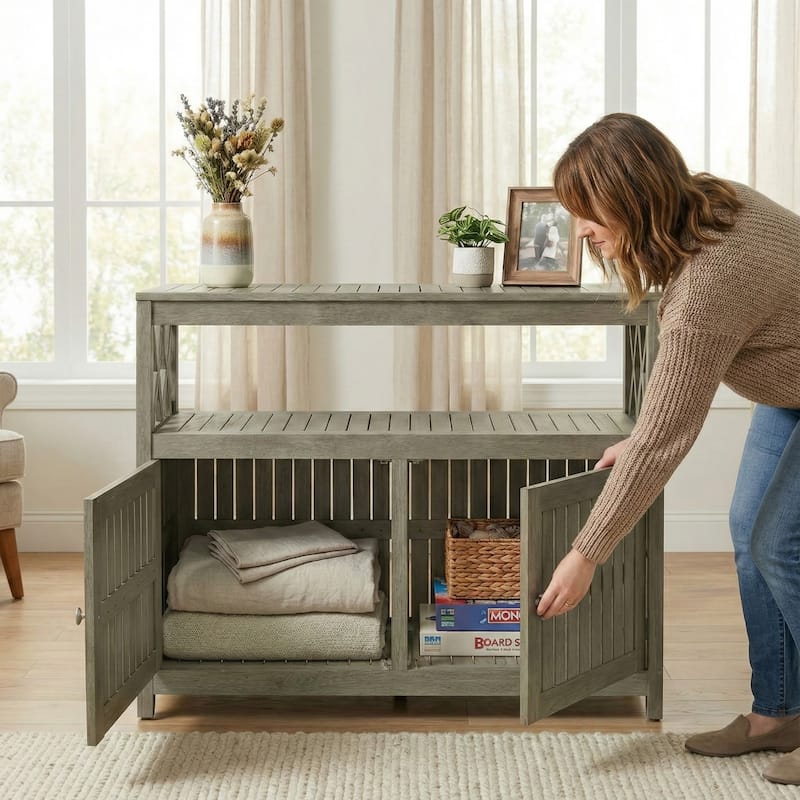 DTY Outdoor Living Longs Peak Eucalyptus Sideboard