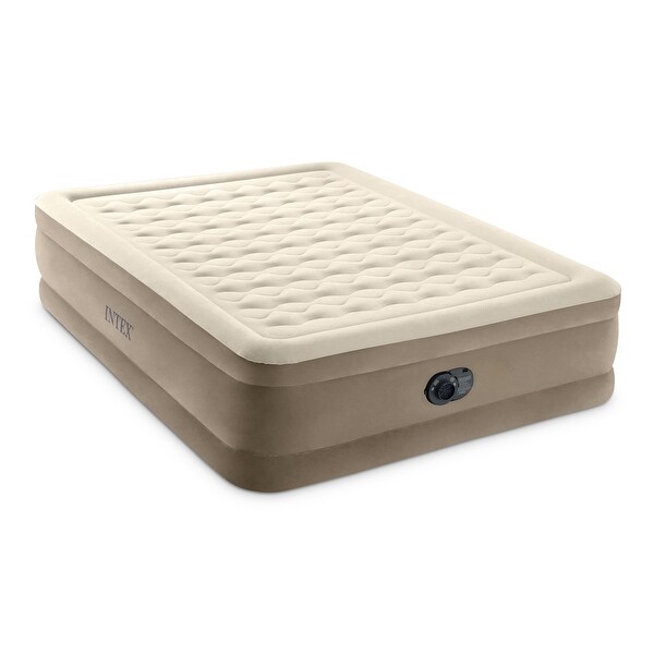 Intex 64427ED Dura-Beam Deluxe Ultra Plush Air Mattress w/Built-in