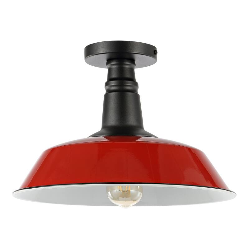 Cassidy 14" LED Semi-Flush Mount, by JONATHAN Y