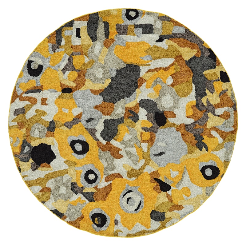 Hilary Farr Flora Fantasies by Kaleen - 7'9" x 7'9"