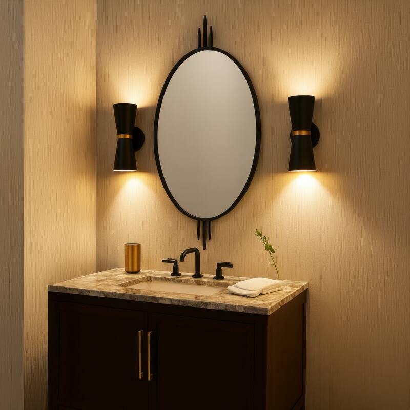 Varaluz Propaganda Oval Wall Mirror