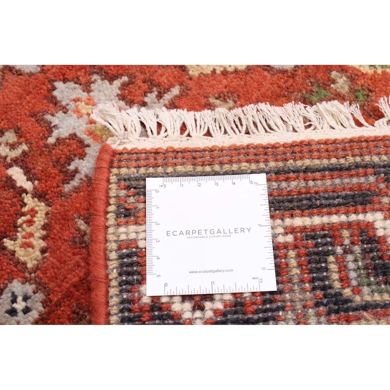 ECARPETGALLERY Hand-knotted Serapi Heritage Dark Copper Wool Rug - 2'5 x 19'10