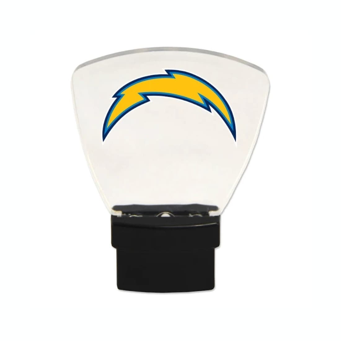 NFL LED Night Lights, San Diego Chargers, with Team Logo