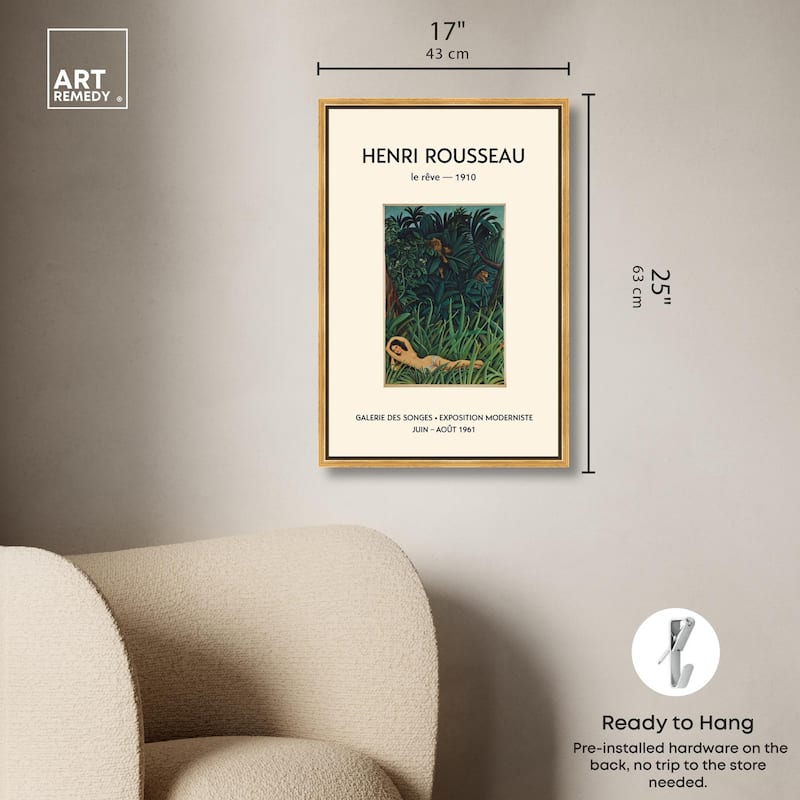 Dream in the Jungle Canvas by Art Remedy