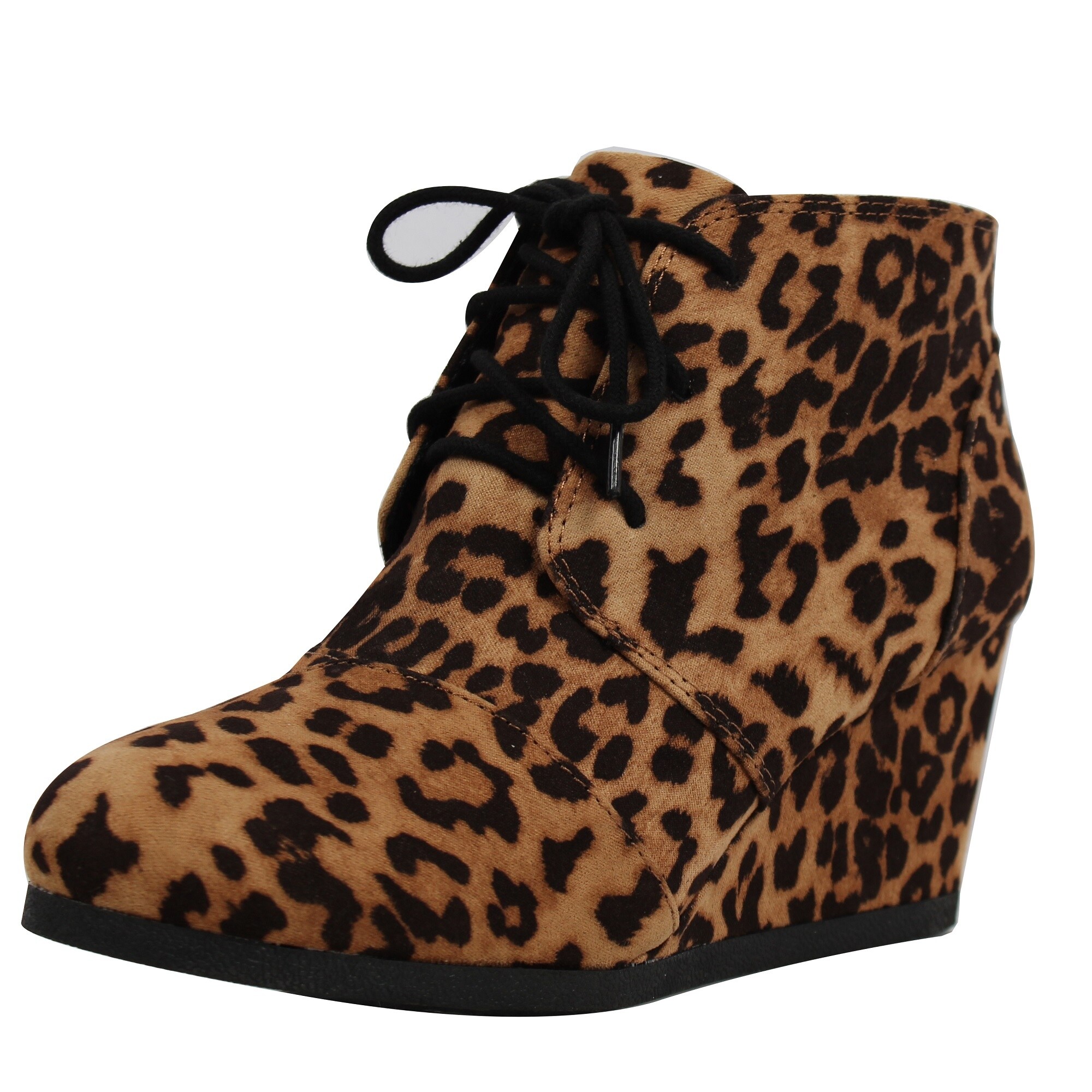 Details about Ladies Round Toe Wedge Heel Lace up Warm Fur Lining Ankle Boots Faux Suede Shoes Details about Ladies Round Toe Wedge Heel Lace up Warm Fur Lining Ankle Boots Faux Suede Shoes
