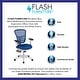 preview thumbnail 102 of 164, Nicholas Mid-Back Blue Mesh Multifunction Executive Swivel Ergonomic Office Chair with Adjustable Arms