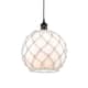 Option Oil Rubbed Bronze / White Glass / White Rope