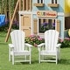 preview thumbnail 85 of 193, Laguna Kids Outdoor Poly Adirondack Chair (Set of 2) - N/A