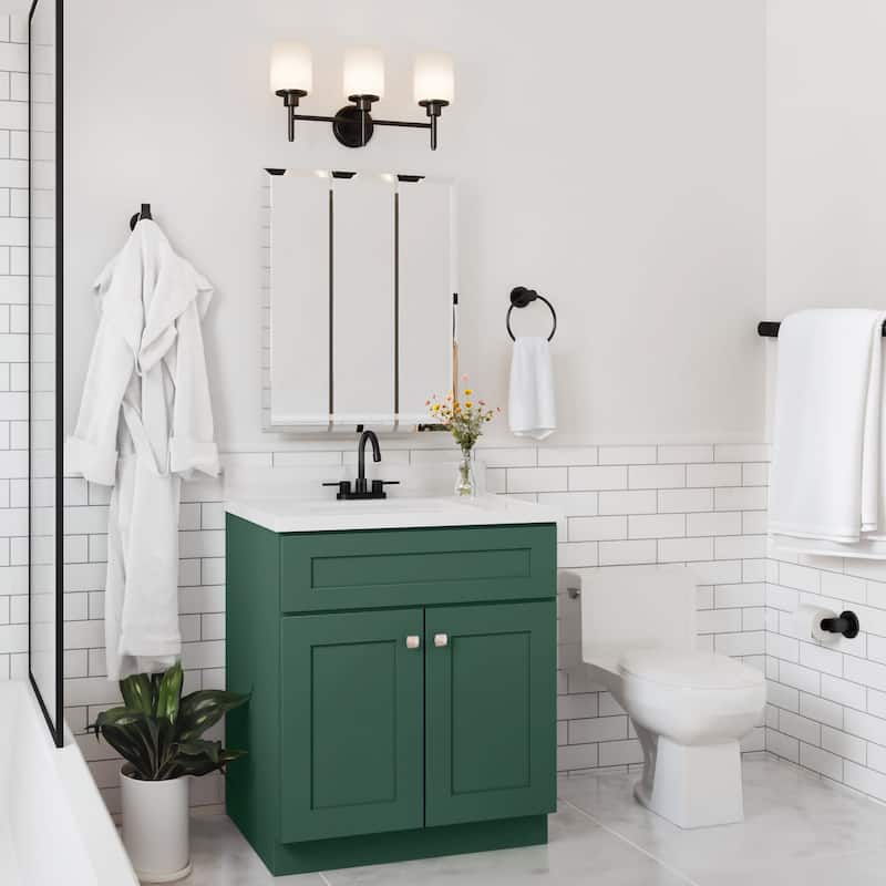 Design House 215681 Brookings 30" Single Free Standing Vanity Cabinet