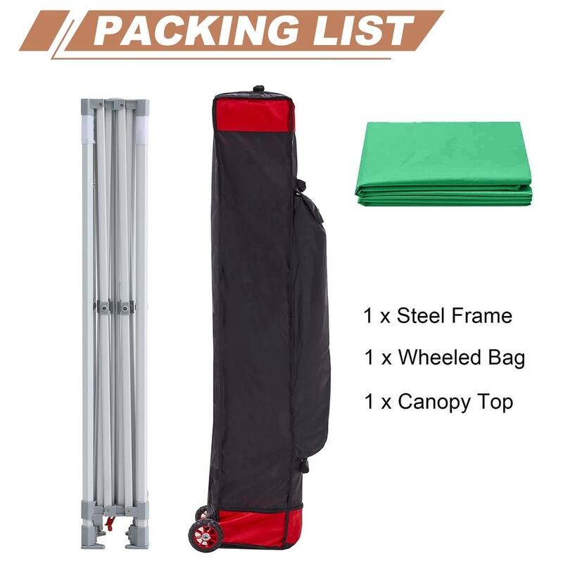 Tradesparker 10'x15' Pop Up Canopy Tent Commercial Instant Canopies - 10x15ft