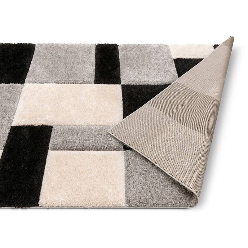 Well Woven San Francisco Escondido Geometric Shag Area Rug